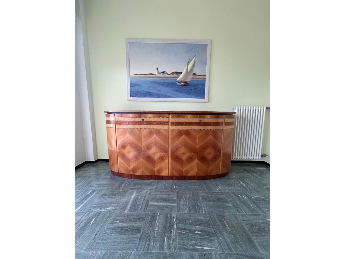CR491 oval wooden sideboard, Carpanelli Main