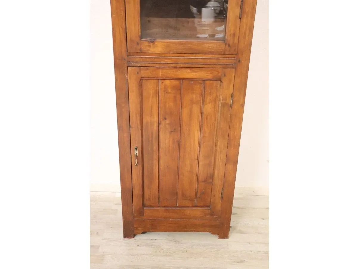 Libreria vintage in legno di abete (anni '20),  3