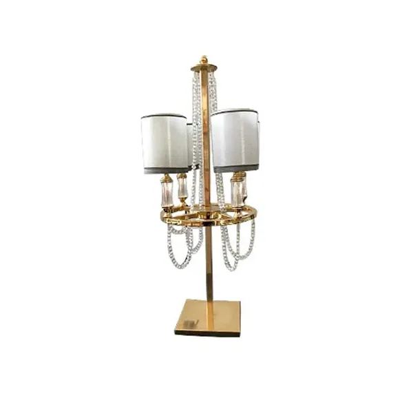 Lampada da tavolo con cristalli e pendenti, IPM light 1