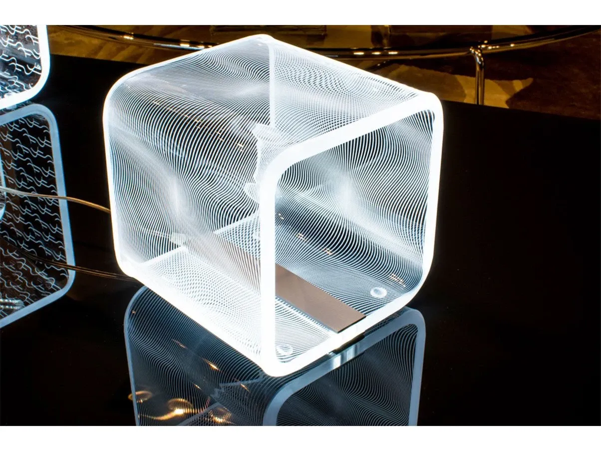 Lampada da tavolo Small Solid Flots LED, Vesta 3
