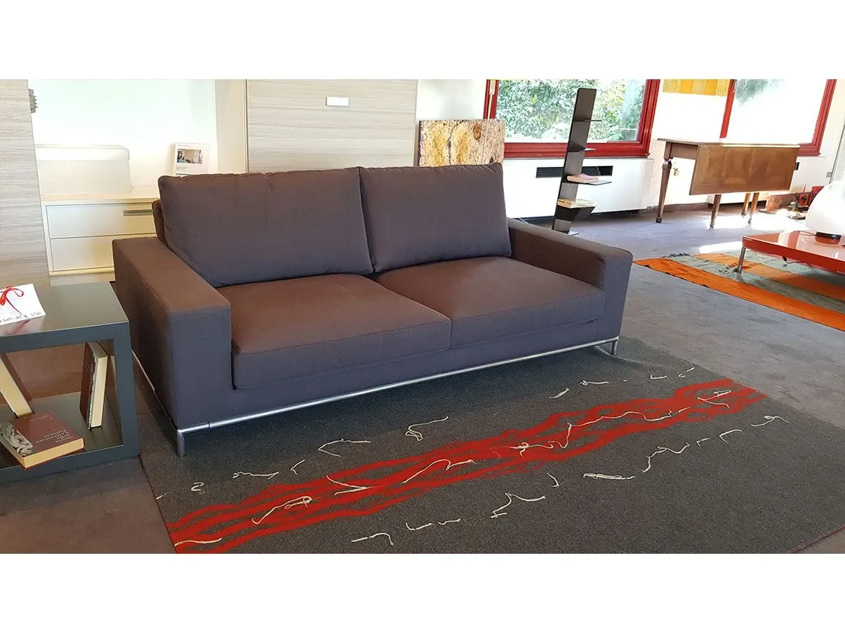 Joseph 2 seater sofa in fabric (grey), Cristian Divani 2