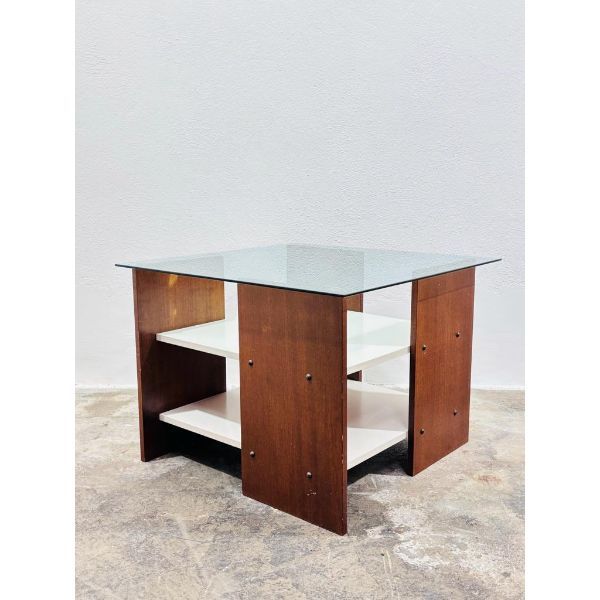 Geometric Design Coffee Table Vintage 1970’s image