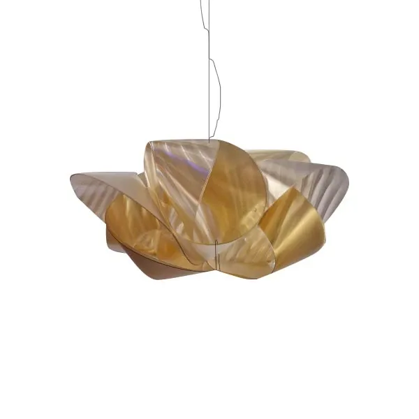 Image of Lampada a sospensione Fabula in plastica (ambra), Slamp