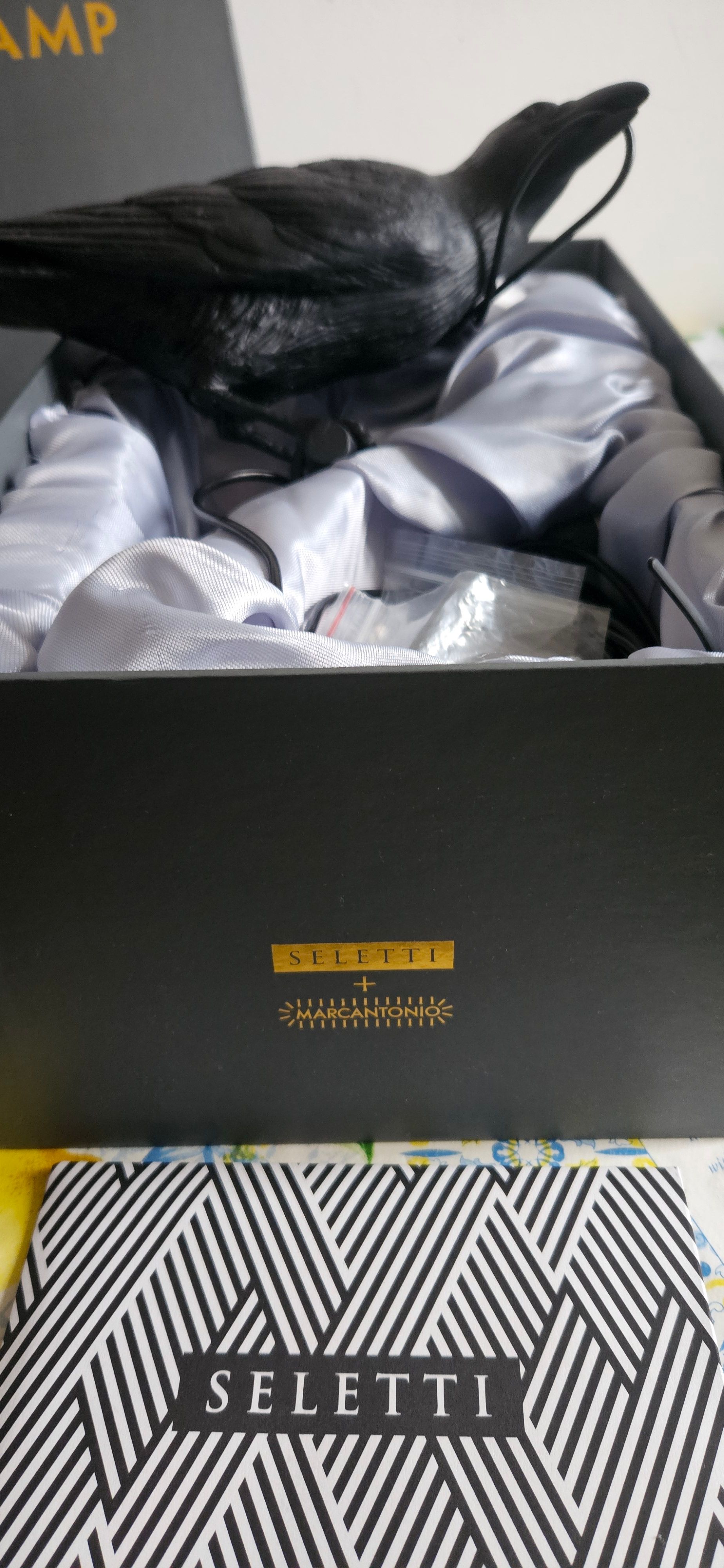 Applique murale Corvo noir Front