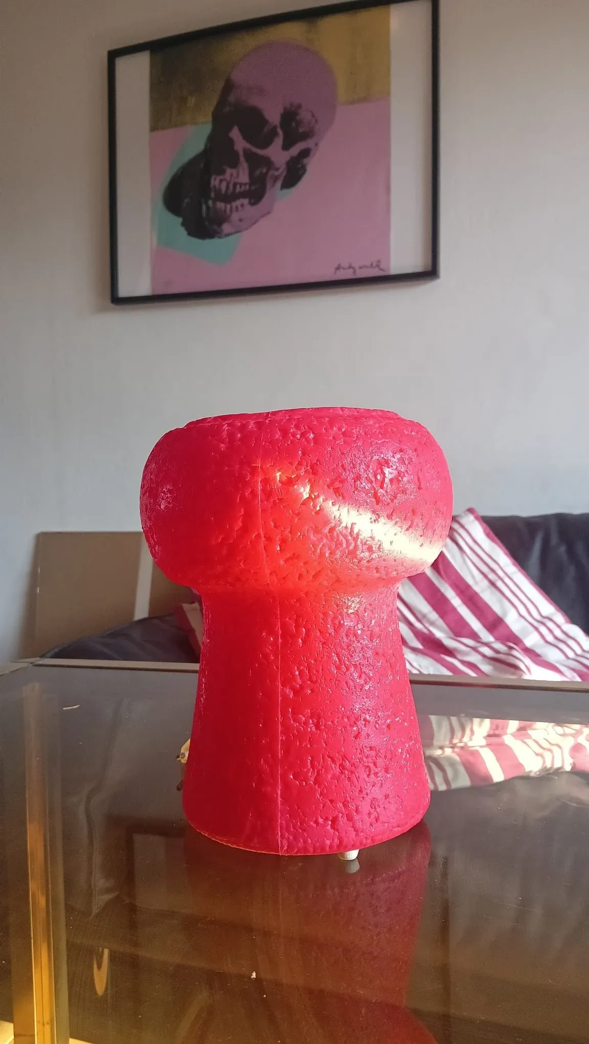 Petit Bouchon Lamps Red and Blue Pierfrancesco Arnone, Francolight 5