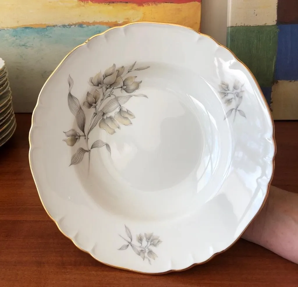 Vintage porcelain dinner set, Richard Ginori 2