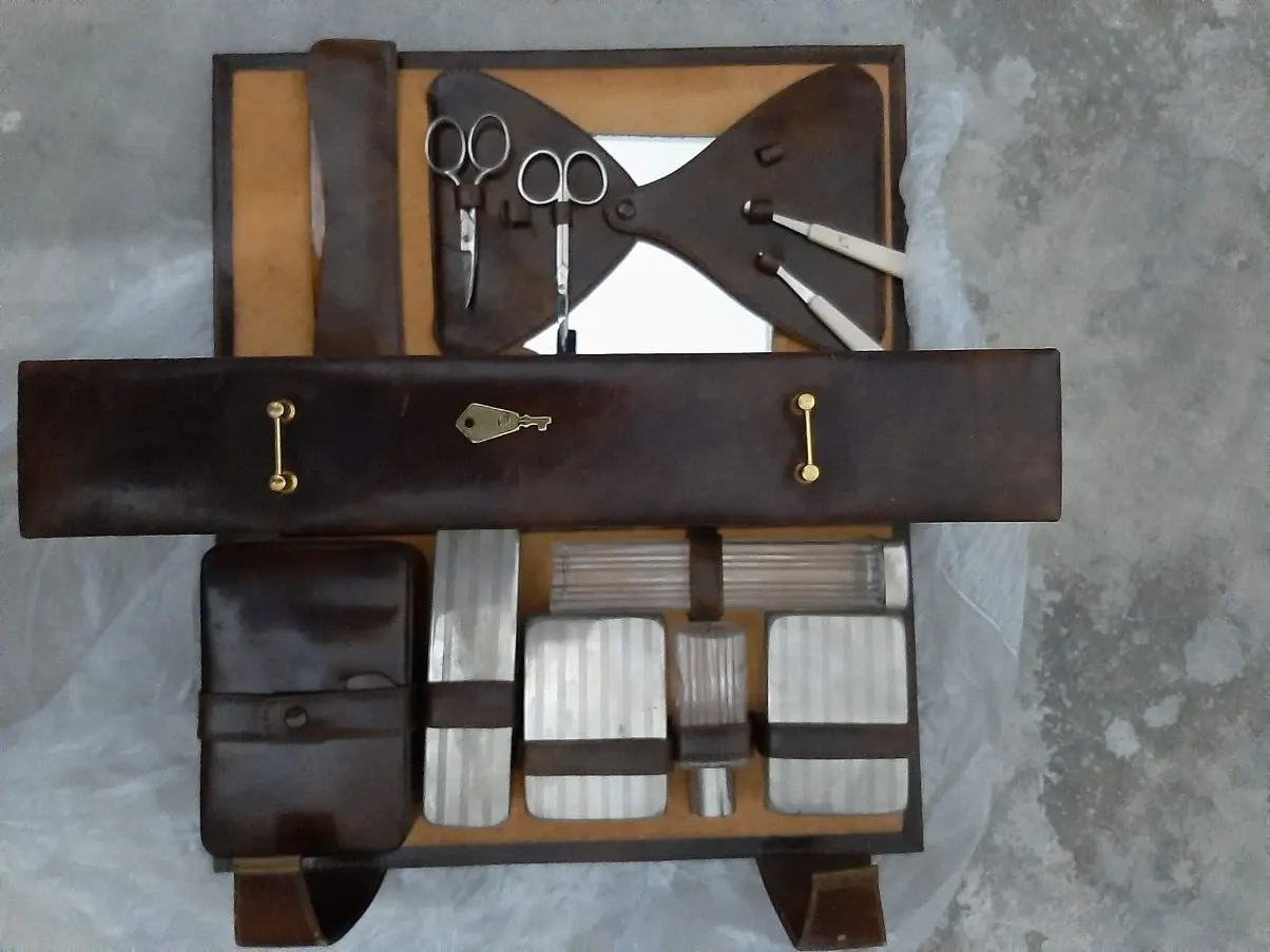 vintage travel set, 1