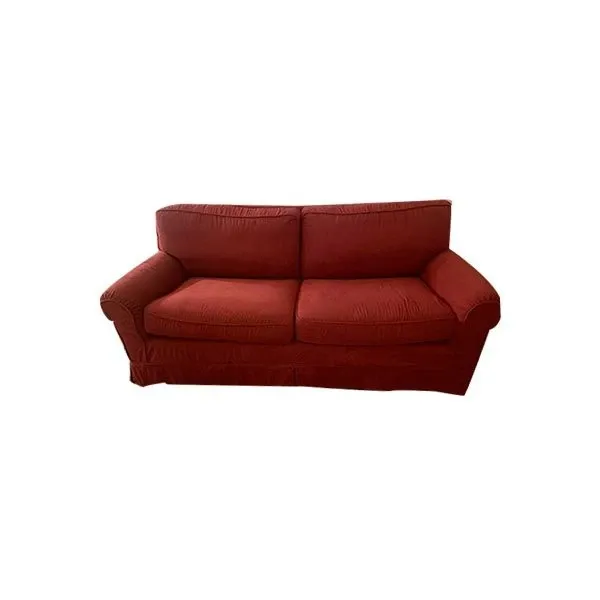 3 seater sofa bed in velvet (red), Confalone image