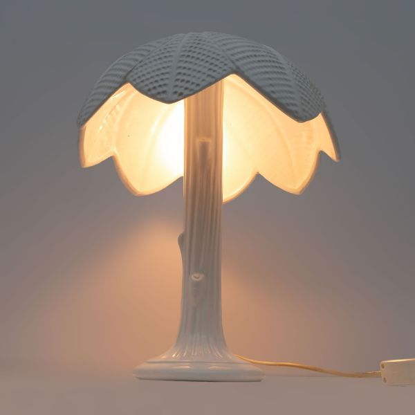 Tree-shaped table lamp (1970s) by Tommaso Barbi, B Ceramica  image