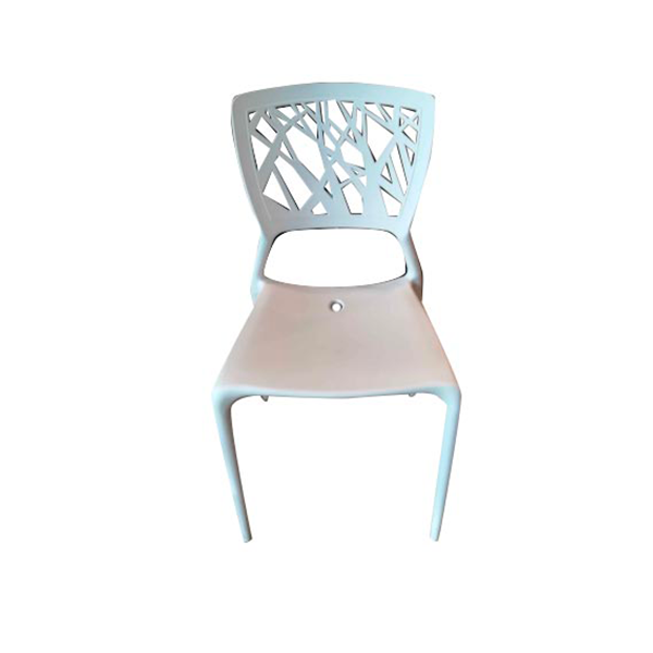 Scopri Sgabello alto Charles Ghost -h 75 cm, Bianco opaco di Kartell, Made  In Design Italia