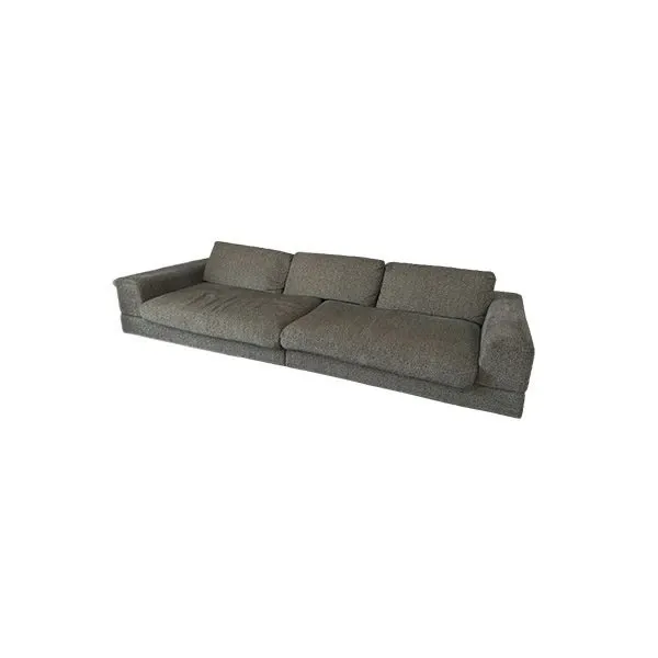 Plat sofa in quilted cotton, Arketipo image