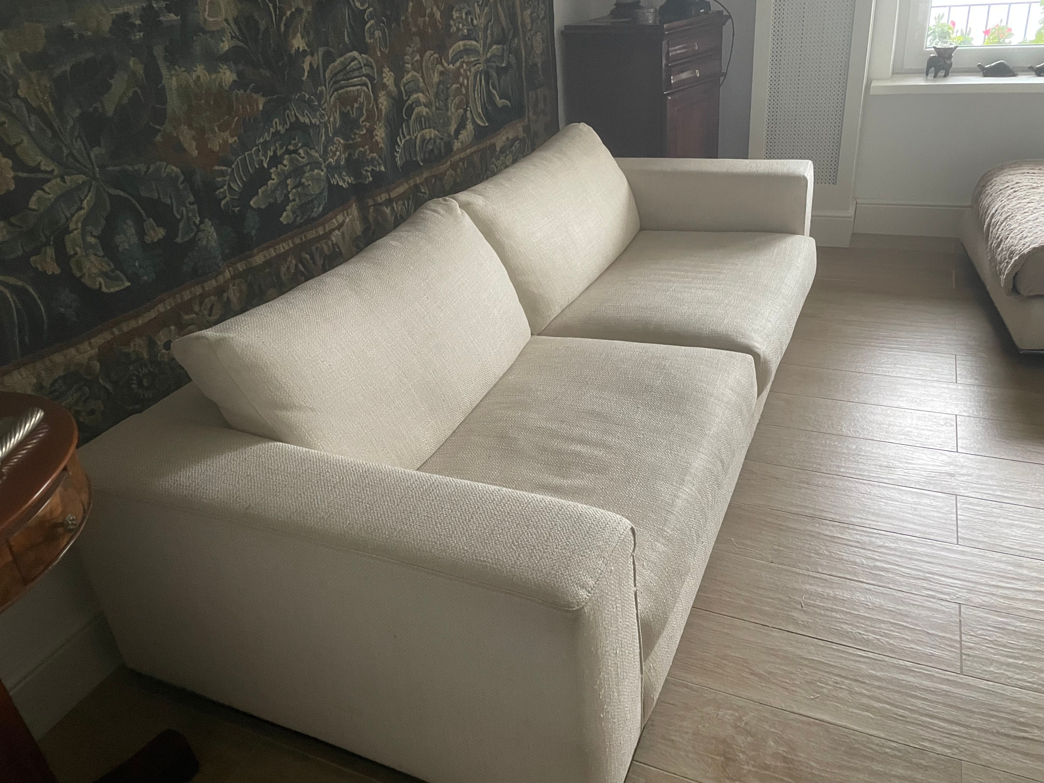 Hamilton 3-Sitzer Sofa Set mit 2 Hockern aus Stoff von Rodolfo Dordoni Optional9