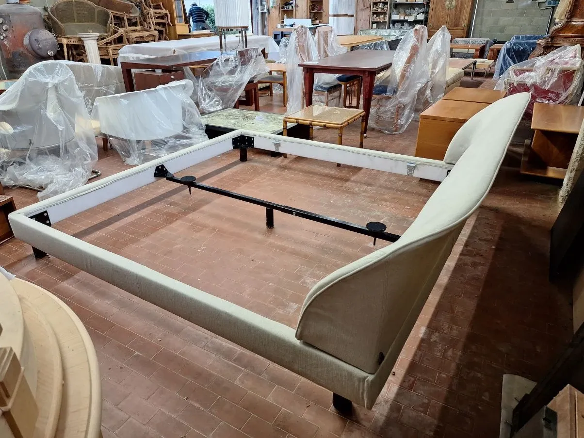Letto king size Norma in tessuto, Giorgetti 3