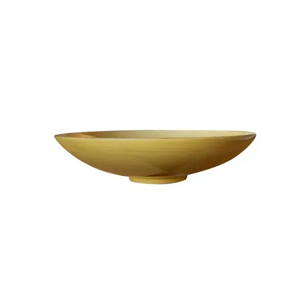 Luna round tray in glazed ceramic, Cantori image