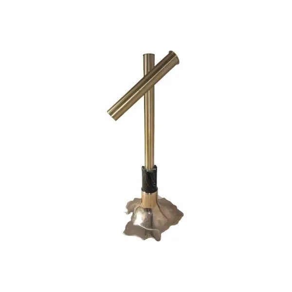 Table lamp in Portoro marble and brass, Montephen image