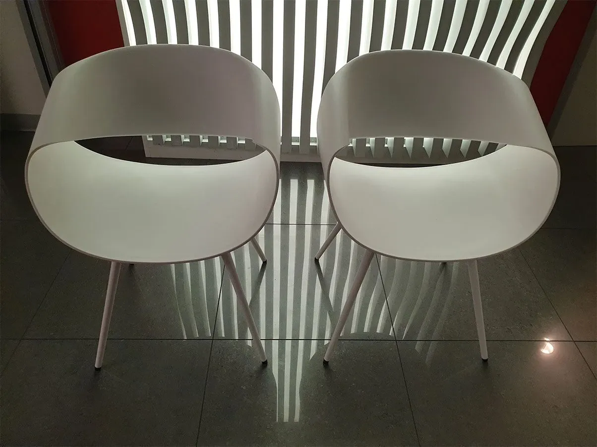Little Perillo armchair in polypropylene (white), ZÜCO 5