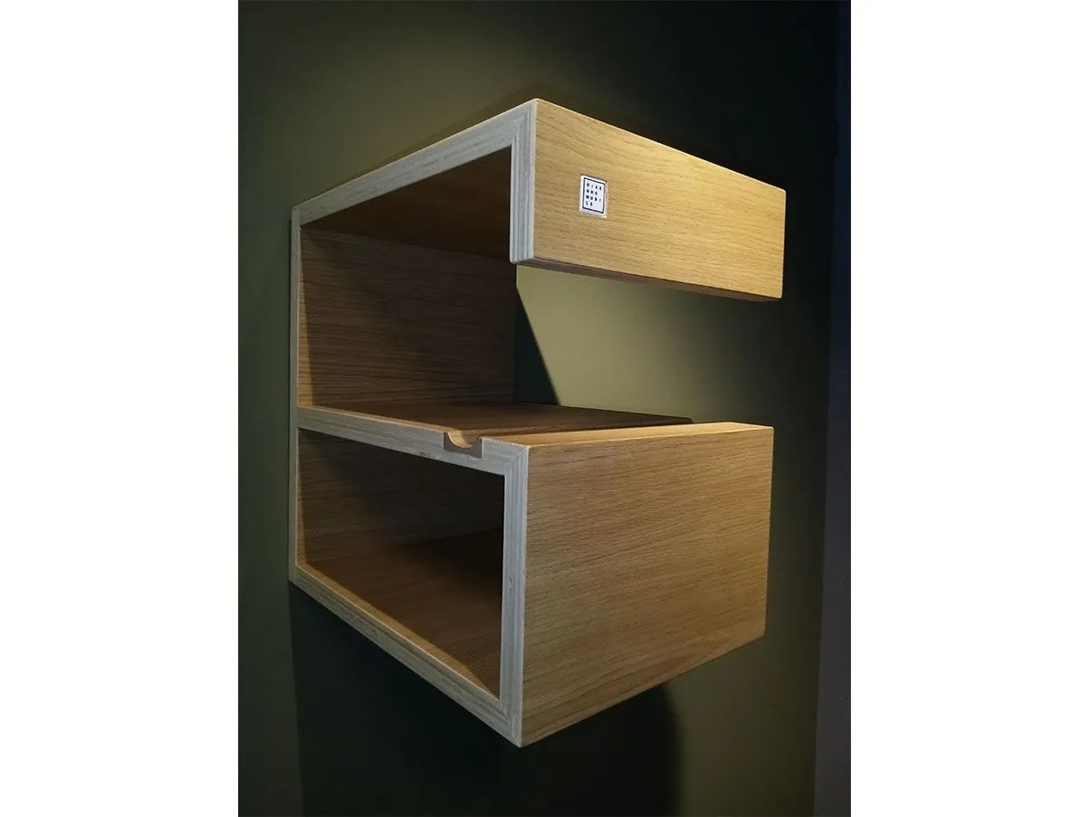 Gryfino Cube wooden bike rack, Disegno Mobile 5