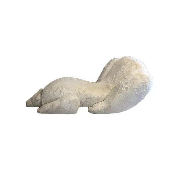 Dubhe chaise longue in the shape of a bear (white), Visionnaire image