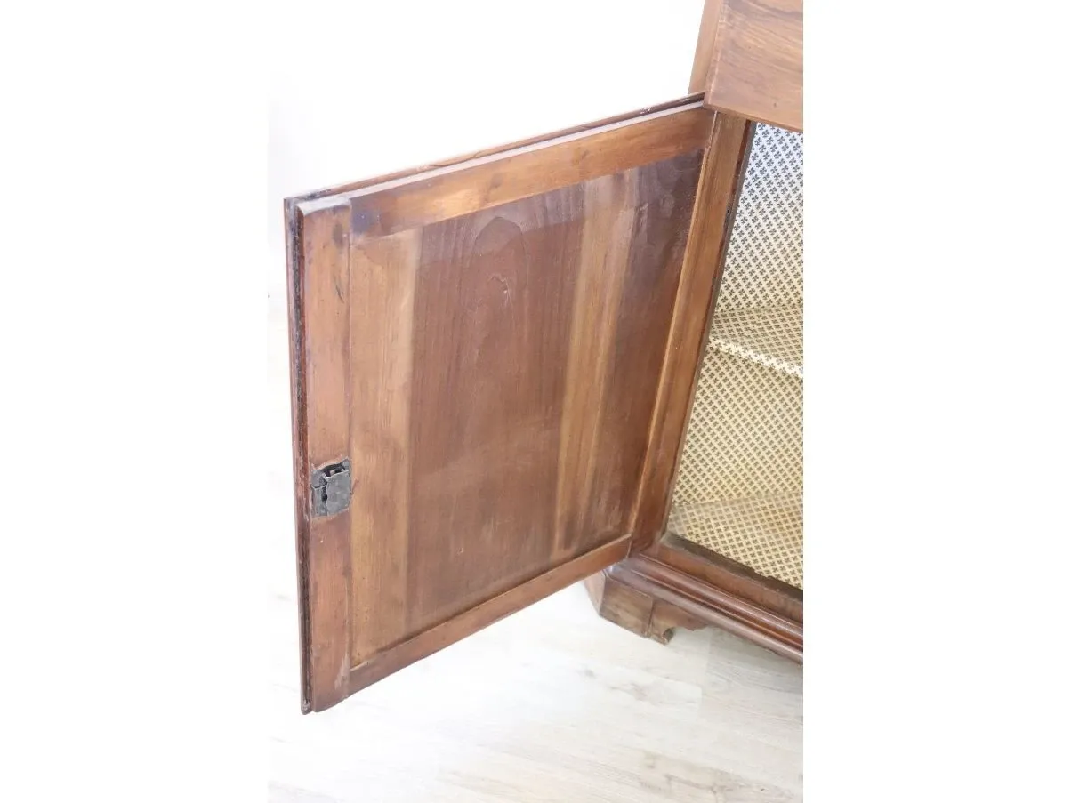 Vintage walnut cabinet (1950s) 3
