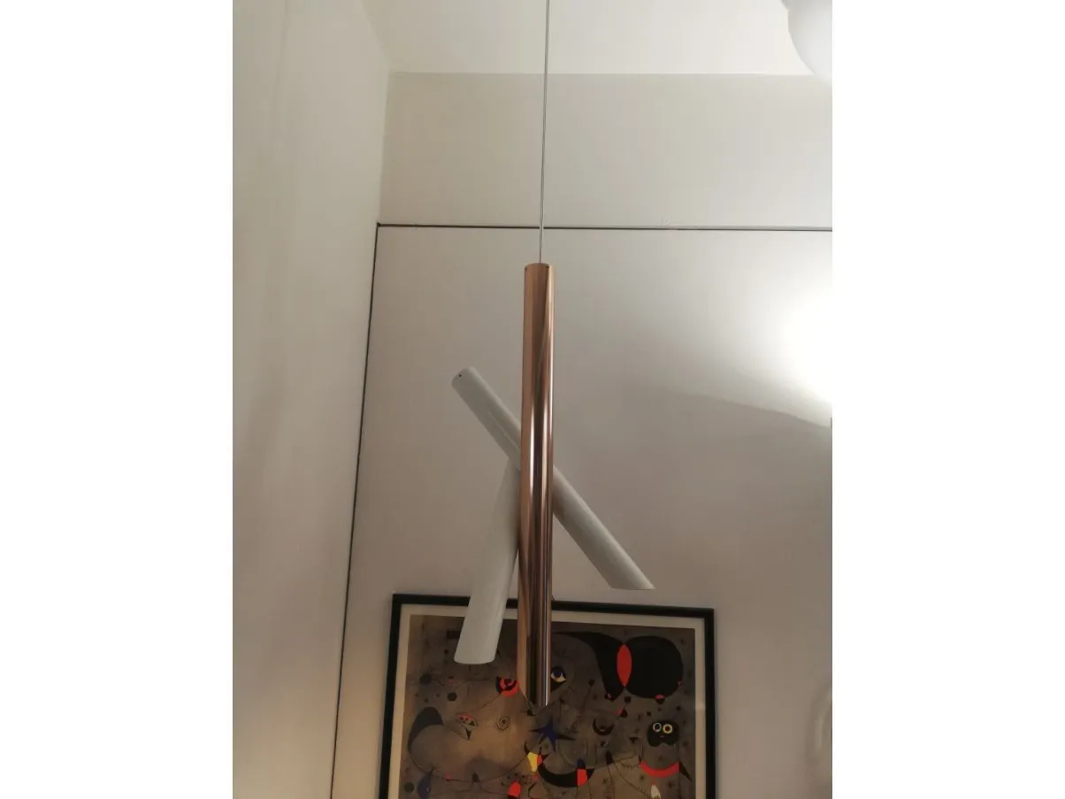 Lampada a sospensione Tubes 3, Nemo 2