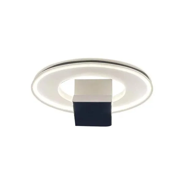 Wall lamp 6176 in metal (white), Perenz image