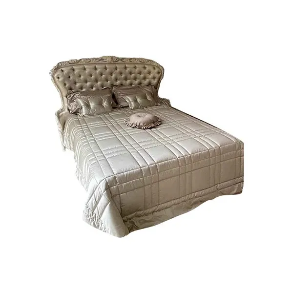 Double bed 3058 in quilted silk, Savio Firmino image