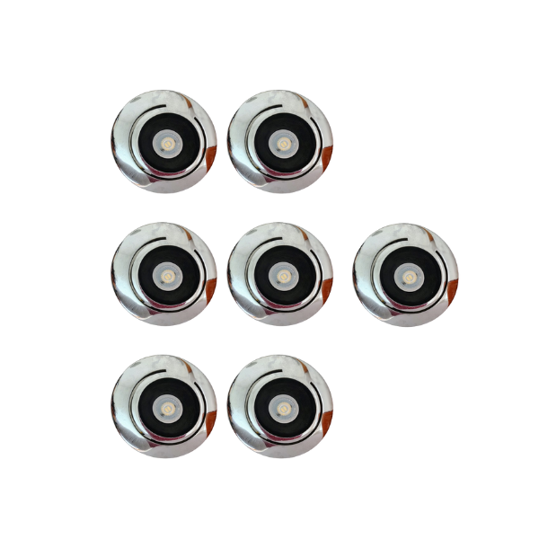 Set of 7 recessed spotlights by Alberto Meda and Paolo Rizzatto, Artemide image