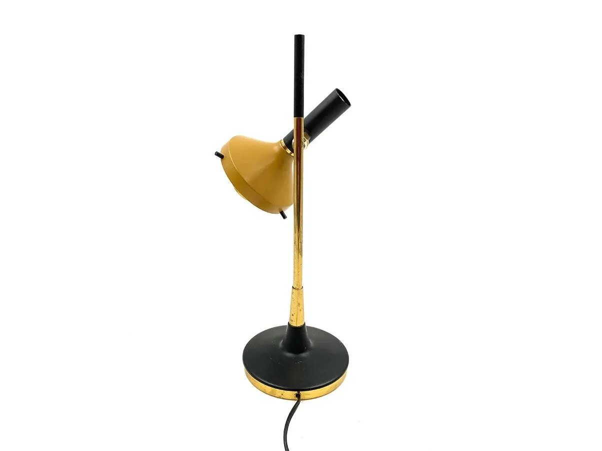 Vintage 553 brass table lamp (1950s) 5