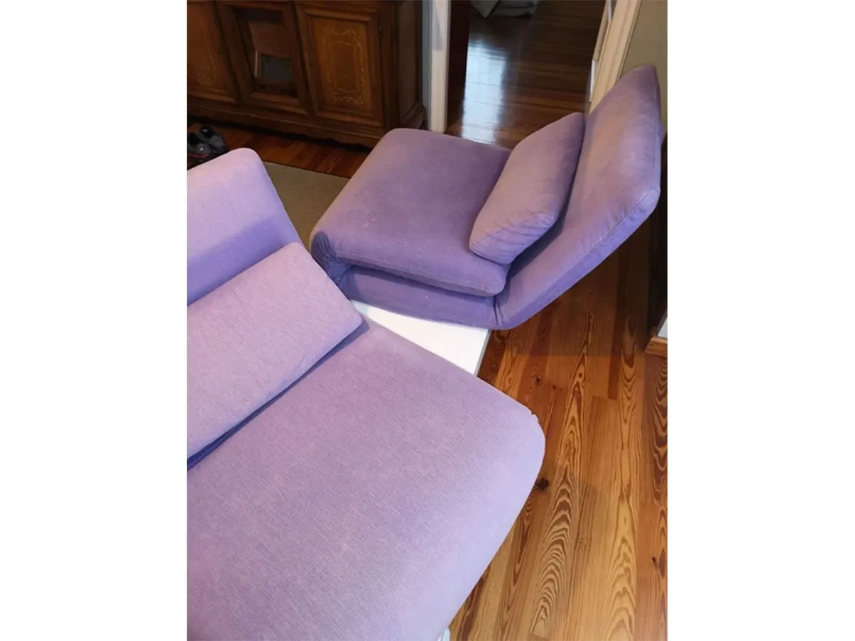 Poltrone trasformabili Le vele girevoli (viola), Futura 3