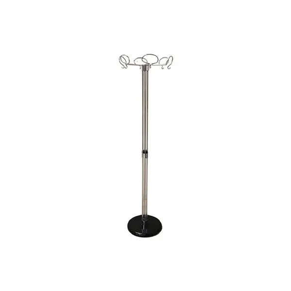 Vintage chrome coat rack (1970s), image