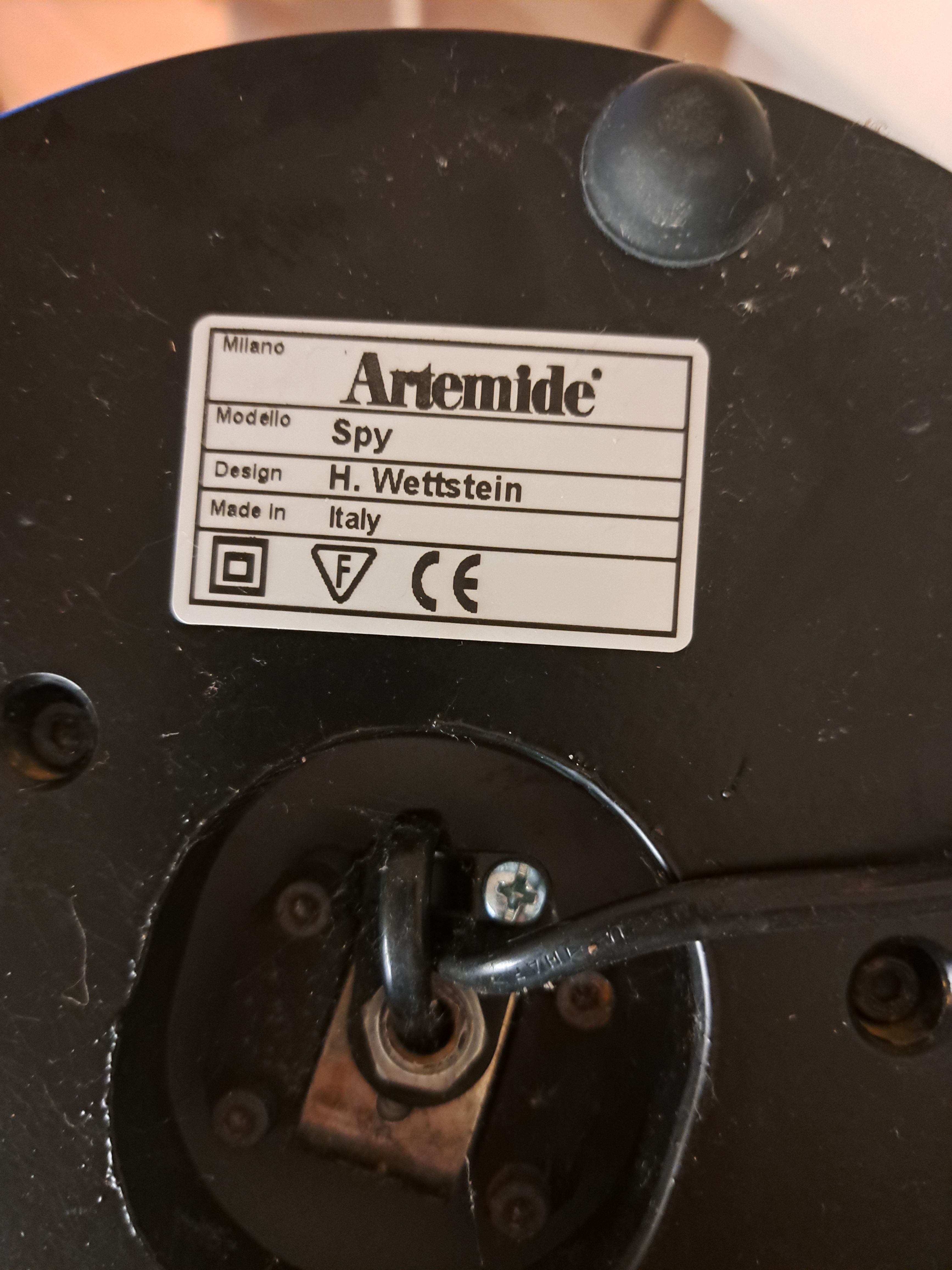 Spy Floor Lamp by Herbert Wettstein (1980s) Main