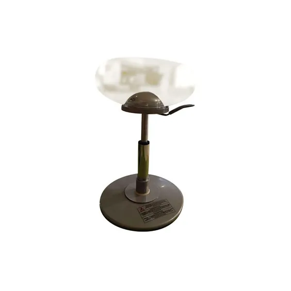 Mambo chair in metal and transparent plastic 1