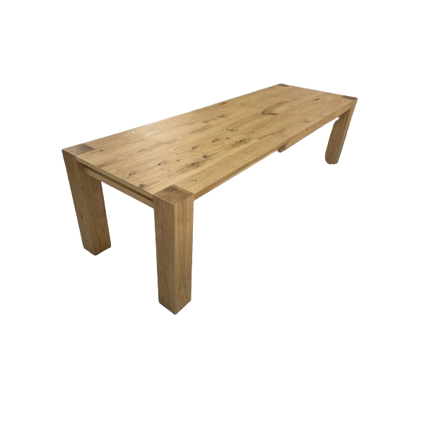 Extendable table in knotted oak wood, MD Work image