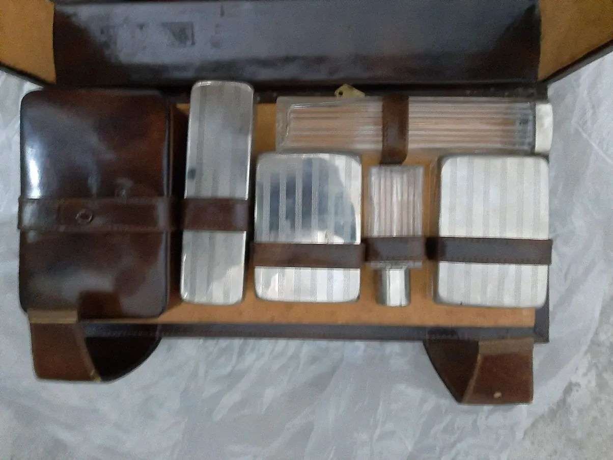 vintage travel set, 3
