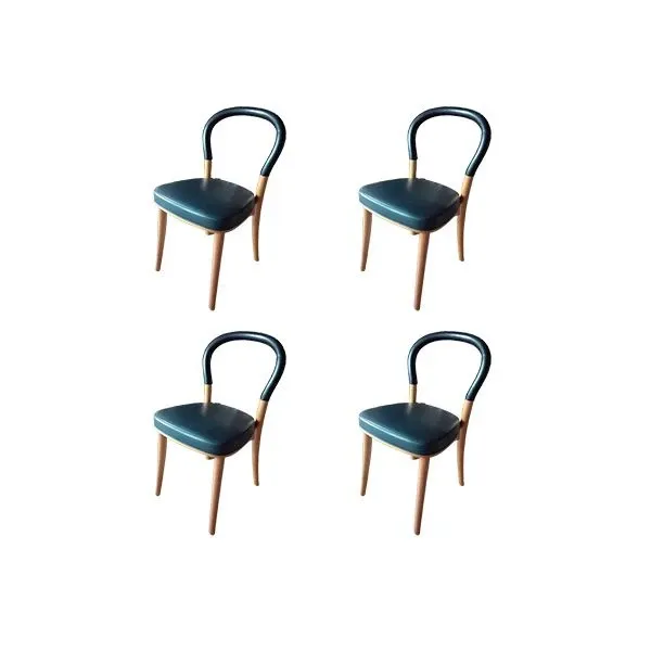 Set of 4 chairs 501 Göteborg 1, Cassina image