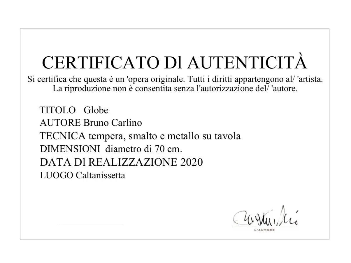 Quadro Globe, Bruno Carlino  5