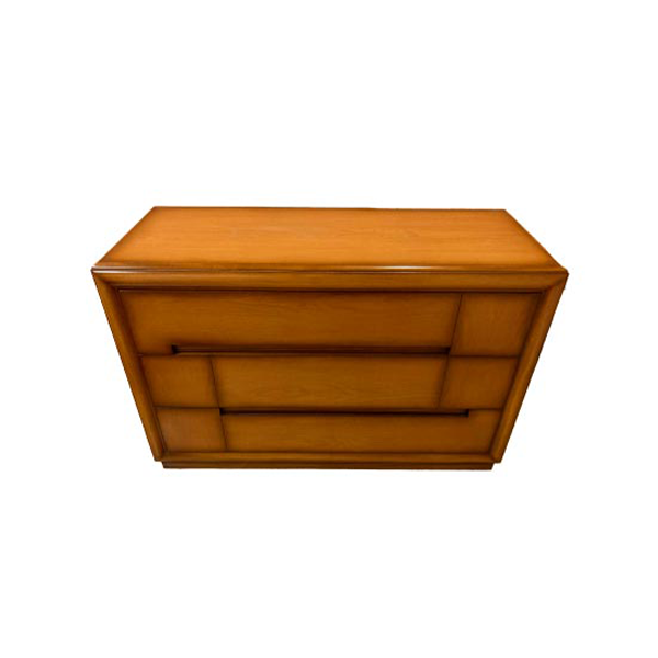 Chest of drawers with 3 drawers in antique cherry wood, Betamobili image