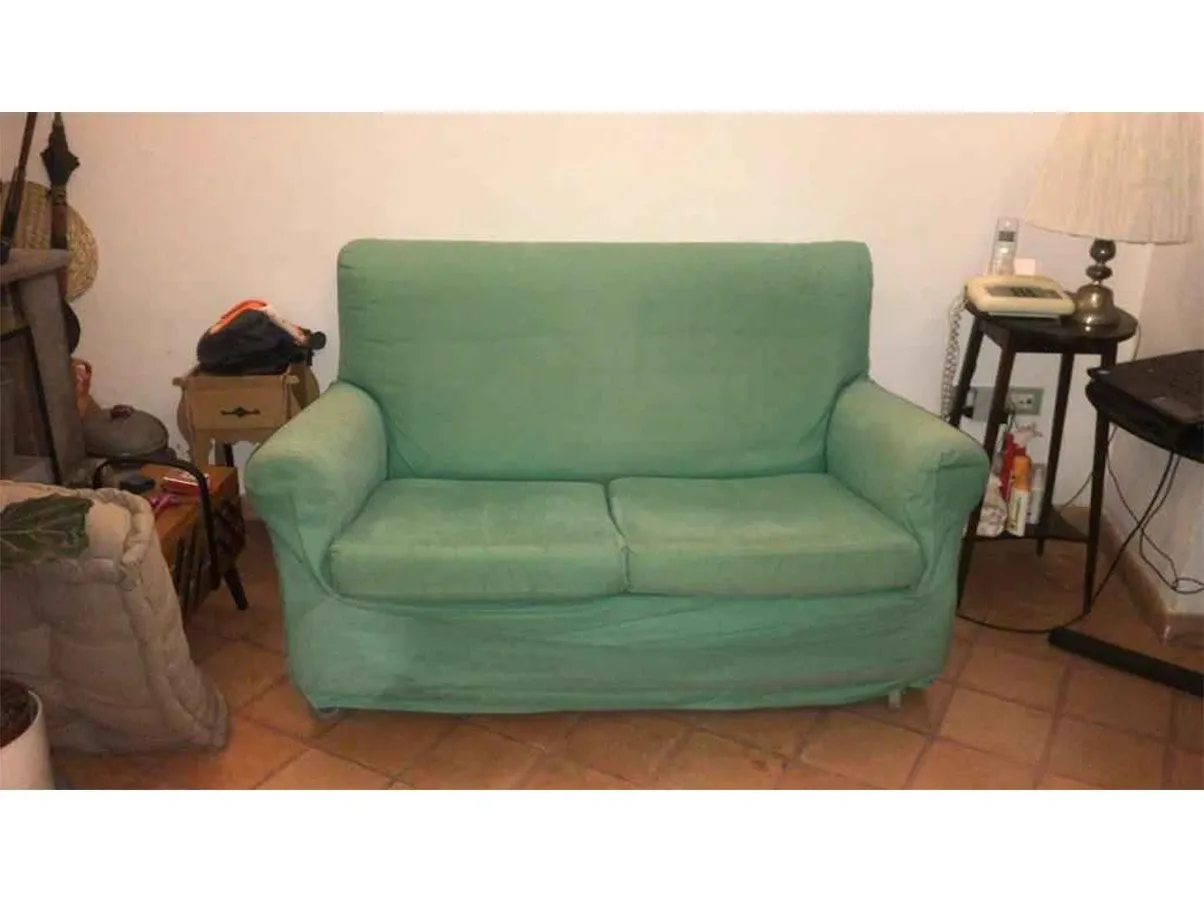 Nonnamaria 2 seater sofa in fabric (green), Flexform 2