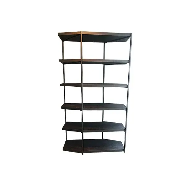 Hangar double-sided wall bookcase in metal, Calligaris image