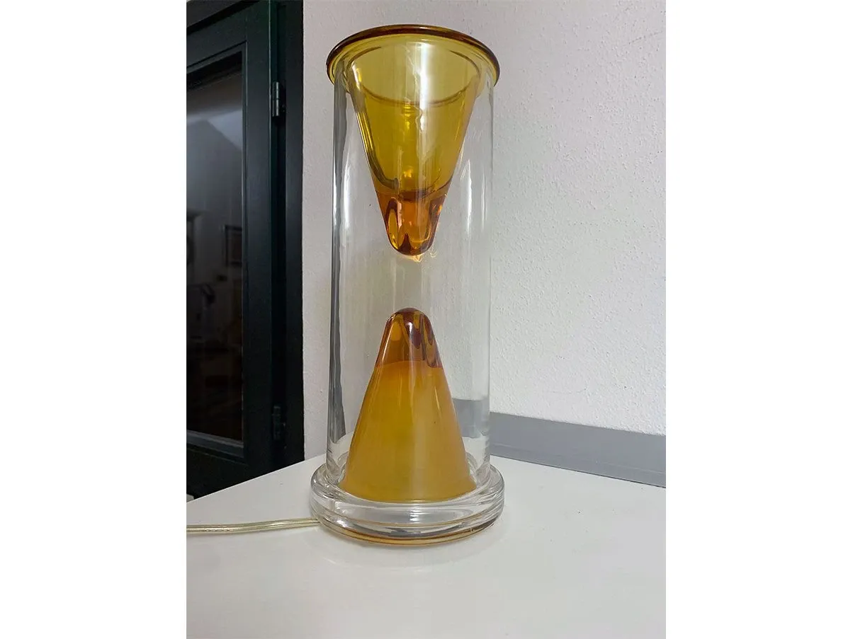 Nerolia glass diffuser table lamp (dimmer), Oluce 1