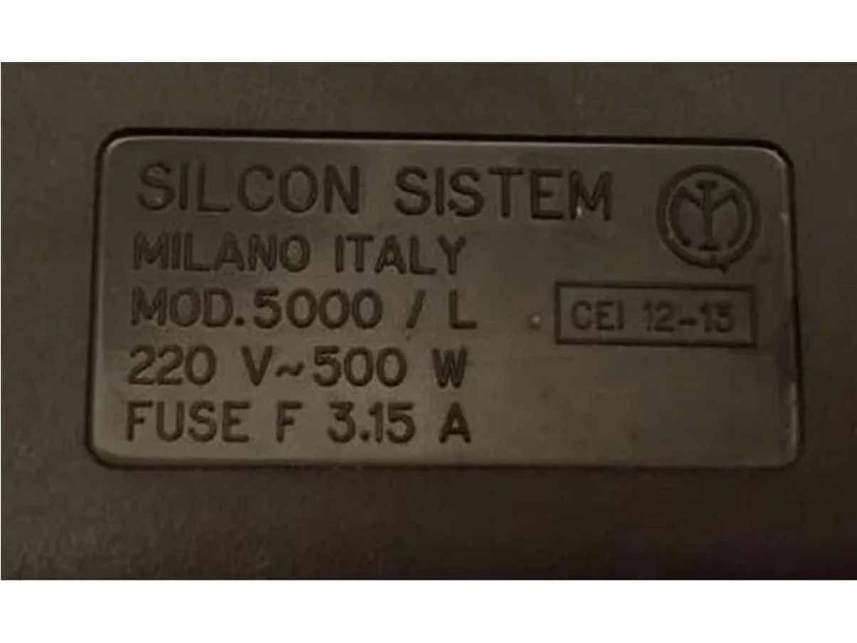 Lampada da terra AR2501 con fusto sagomato (nero), Seccose 5