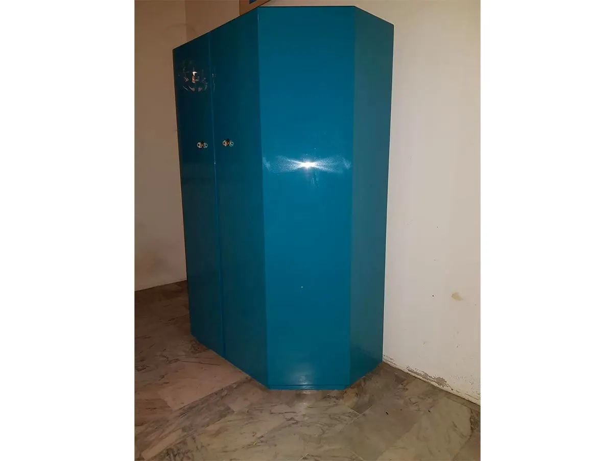 Mobile vintage Bramante laccato azzurro (anni'70), Simon 6