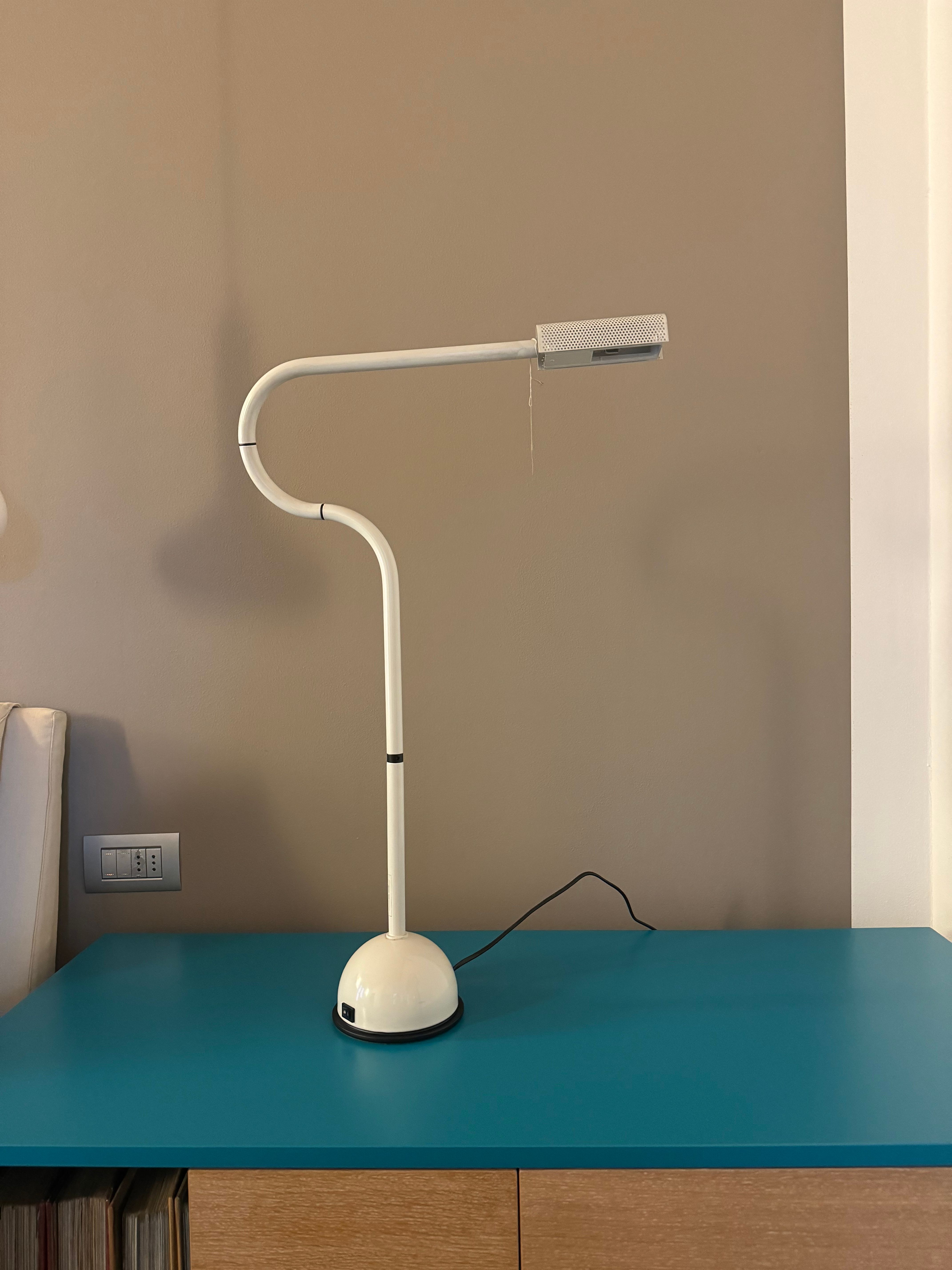 Lampada da tavolo Stringa 1 di Hans Ansems (anni '70/'80) Side