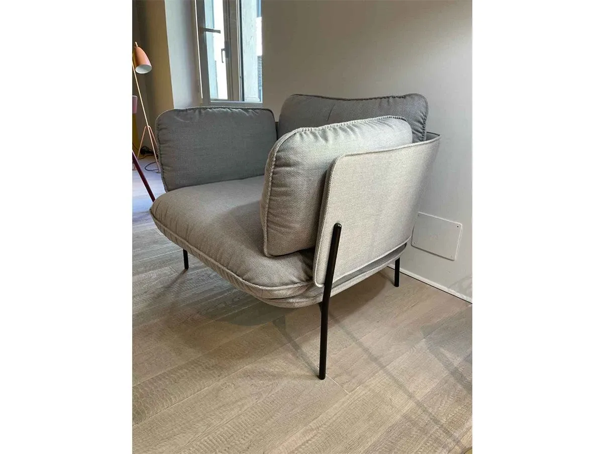 Poltrona Cloud LN1 in lana (beige) 