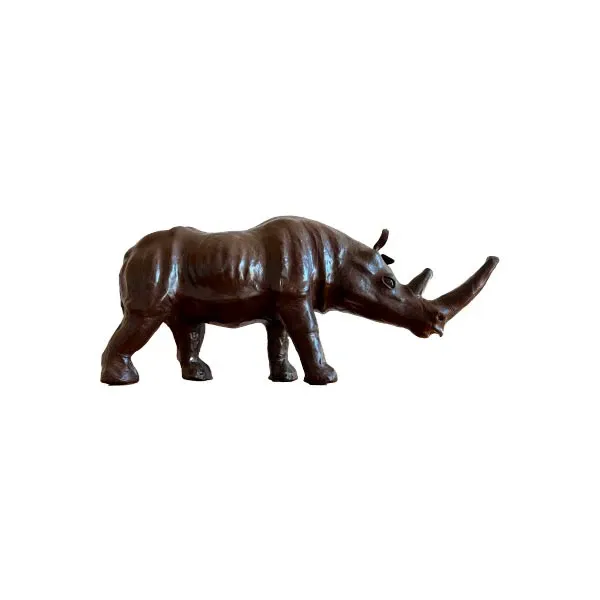 Vintage rhinoceros covered in leather (1950s) image