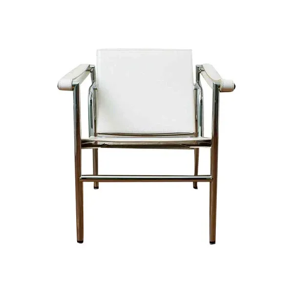 Image of Sedia LC1 di Le Corbusier vintage in pelle (anni '20), Alivar