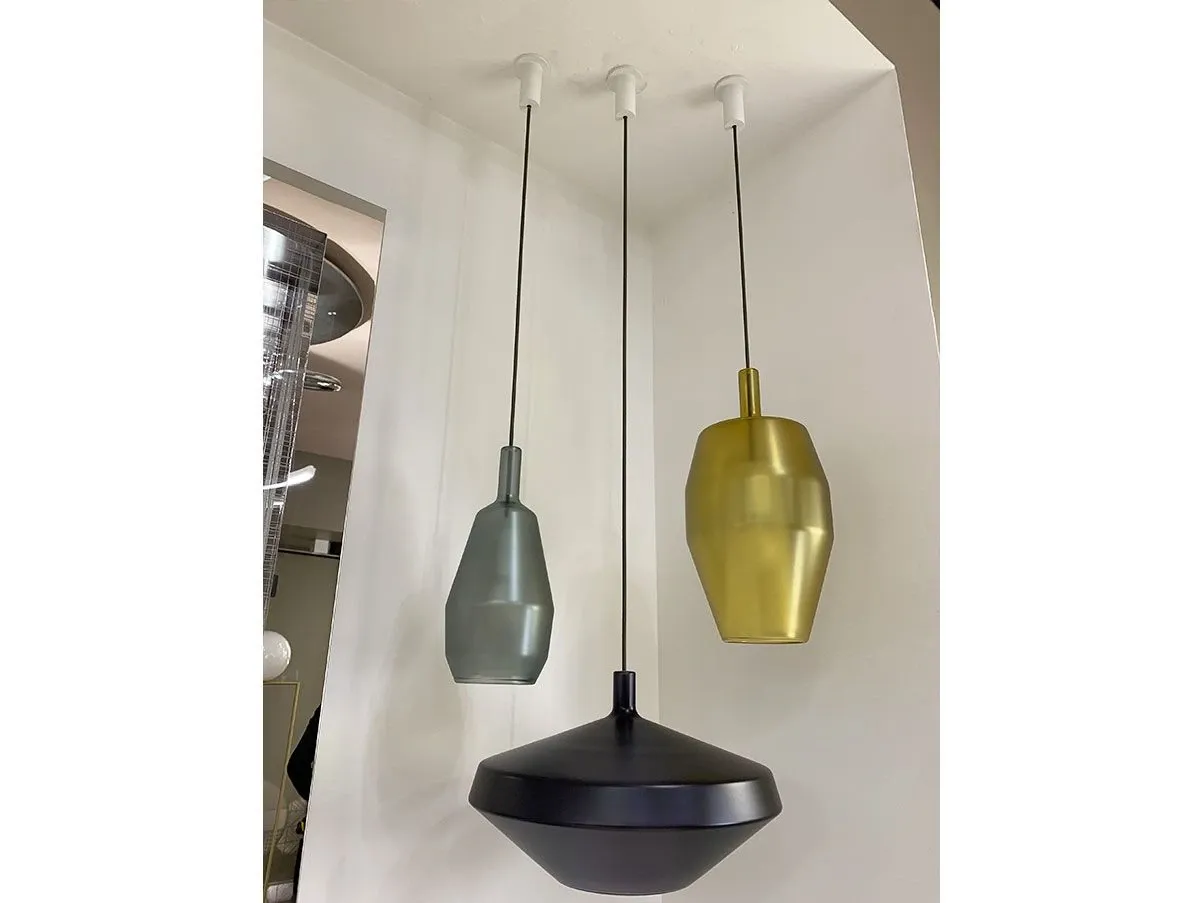 Lampada a sospensione MoM Tall in vetro (giallo), Penta 5