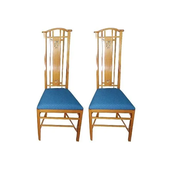 Set of 2 vintage Gallery chairs (1960s), Giorgetti image