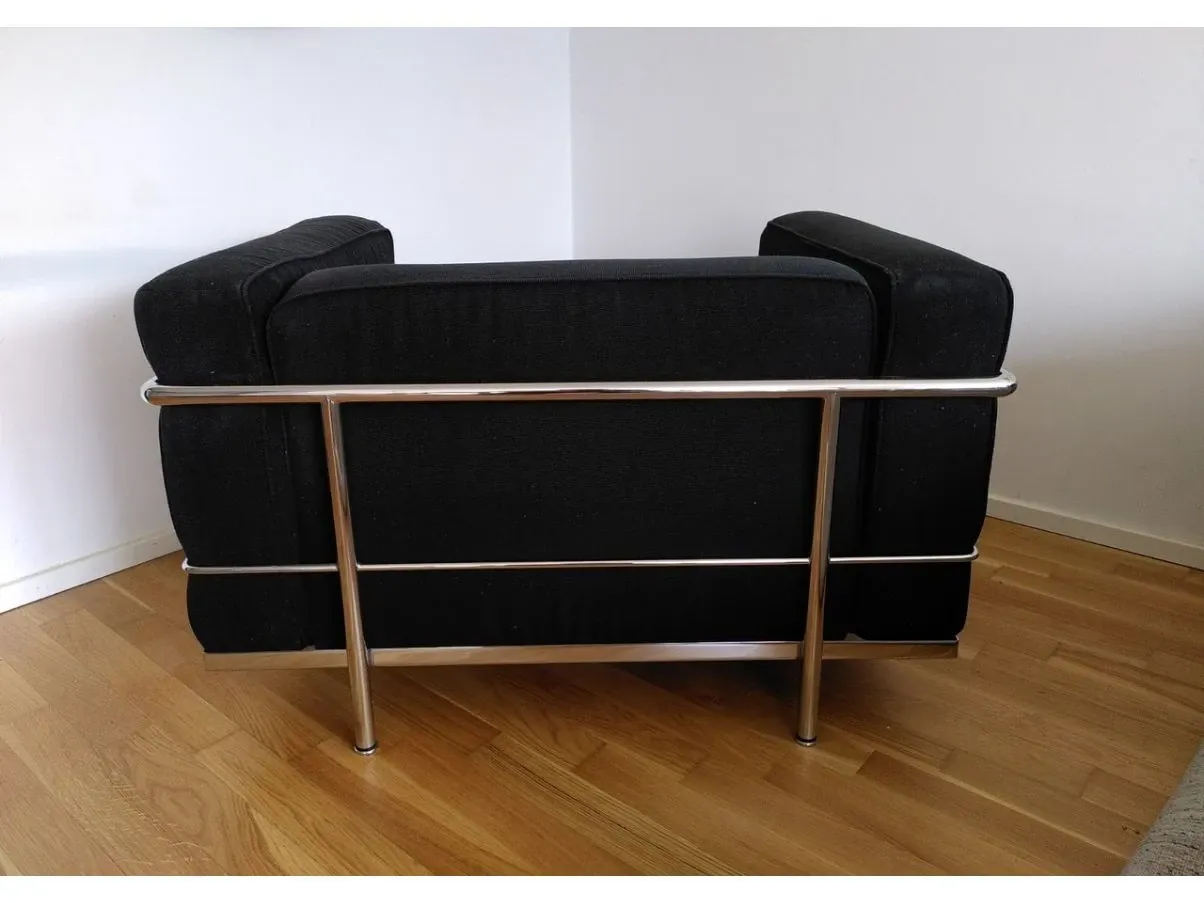 Vintage Le Corbusier LC3 Sessel aus den 1920er Jahren 5
