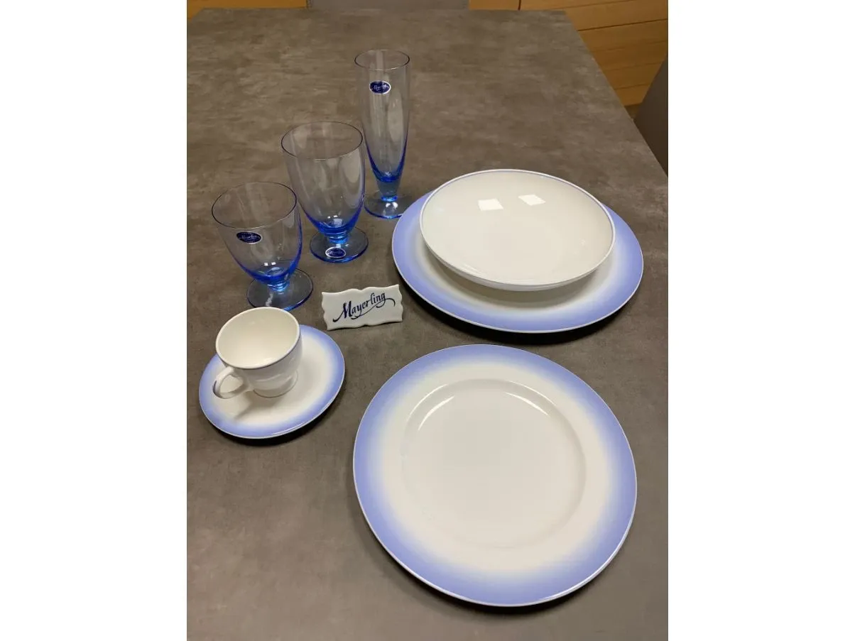 Servizio piatti e bicchieri in ceramica Bavaria, Mayerling 2